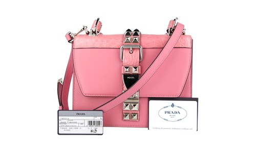 Prada leather elektra croc - leather,