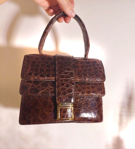 Elegante kroko echtleder - kroko,
