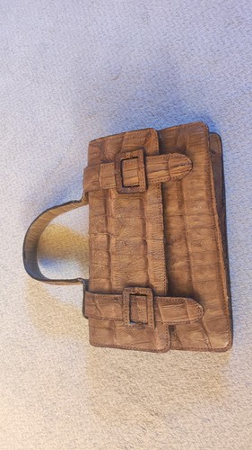 Handtasche damen krokooptik - in,