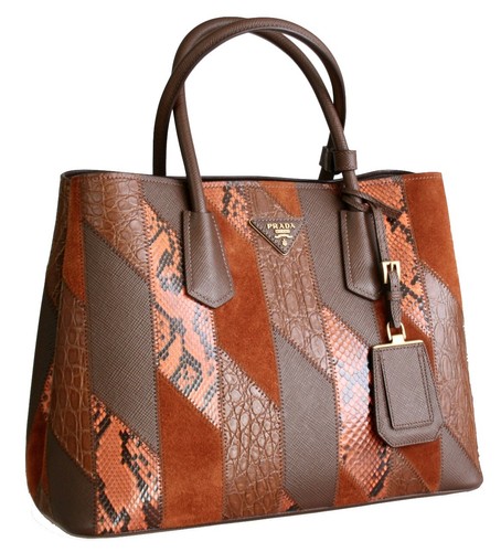 Prada croc snake - , bag
