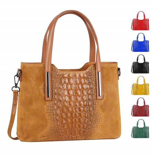 Women leather bag crocodile - women's,