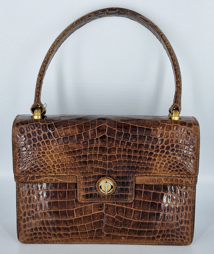 Gucci vintage croc - croc, leather