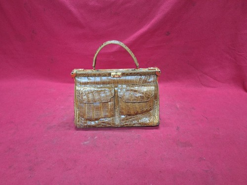 Irv croc bag crocodile leather - bag,