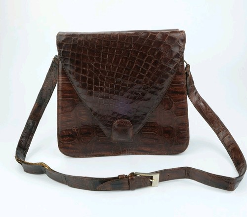 Vintage caiman leather - caiman,