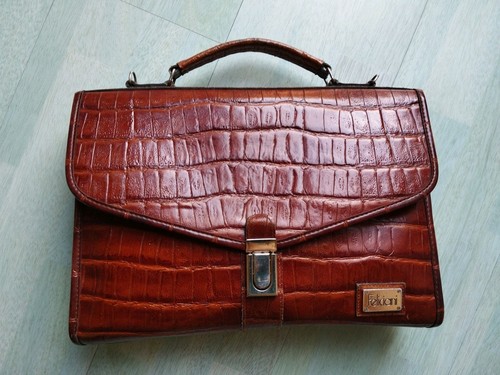Feliciani brown briefcase - feliciani,